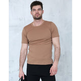 Merino wool men's short sleeve T-shirt